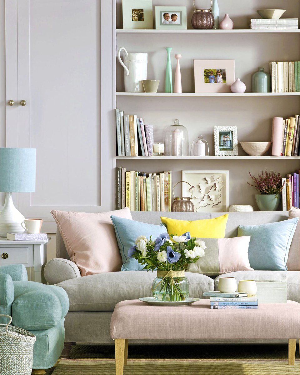 Spring is here! Bring out those colors I’m your hole that pop. Brighter colors bring out positive vibes in a home. 

Also, spending that extra money to stage your home with colorful pieces increases your chances of a higher offer. 🌼