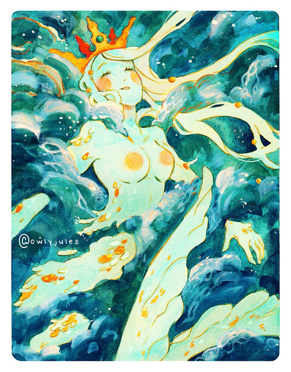 I heard its #InternationalMermaidDay !:D (I love drawing merpeople and I don't do it enough!)