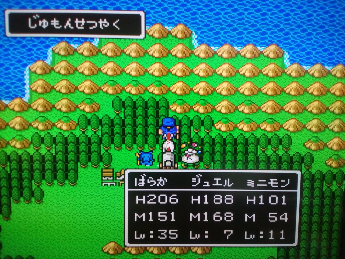 ばらか やった O 天空城の前でホークブリザードゲットだぜー ドラゴンクエスト5 ドラクエ5 レトロゲーム レトロコンシューマー愛好会