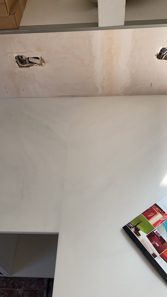 ElmoJamesEllis's tweet photo. @TreedomTW1 What are you supposed to do when you get workshops with no graining in them at all. We only got one worked off with graining thought it would polish out. Customer is really not happy at all. Who do we complain to in Apollo slab tech🤷🏼‍♂️@BoilerfitNW @lee84_swifty @morrishgp https://t.co/LpSxuhtesl