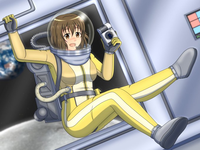 宇宙服のtwitterイラスト検索結果