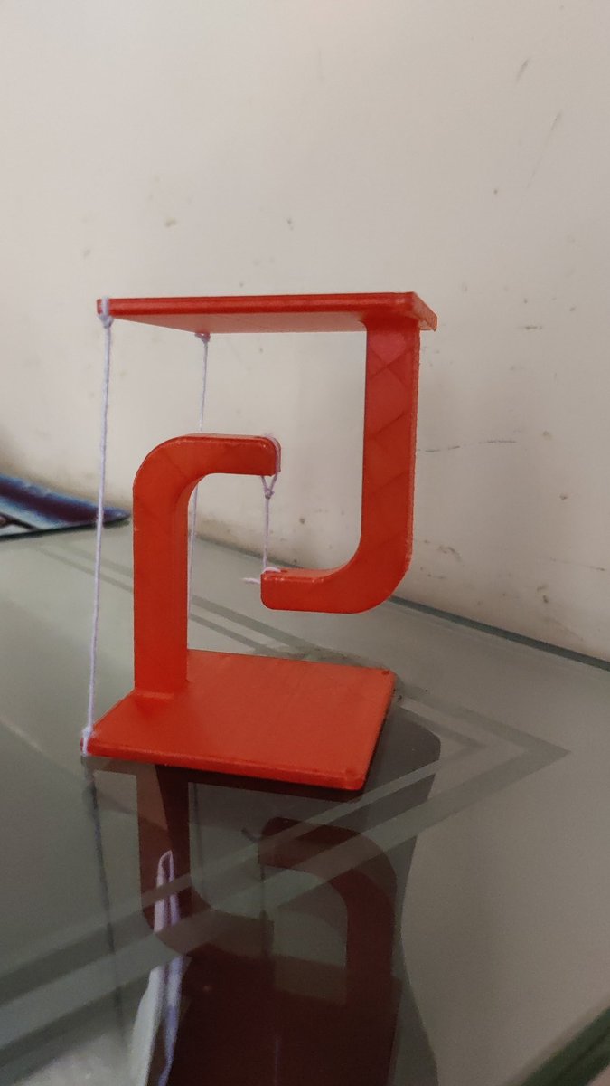 DecayMetaVerse's tweet photo. Now here's a simple #3dprinted Tensegrity structure defying gravity! https://t.co/YVIqEcbv37