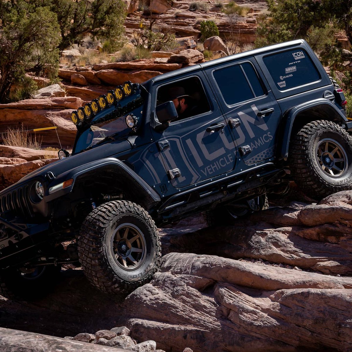 Trailbuilt Offroad x ICON in Moab, UT for Easter Jeep Safari - who else is here today? 

#ejs2021 #jeep #dixieoffroad #EasterJeepSafari #Icon #nitto #Trailbuilt #TrailbuiltOffroad #offroad #crawler #moab #expo