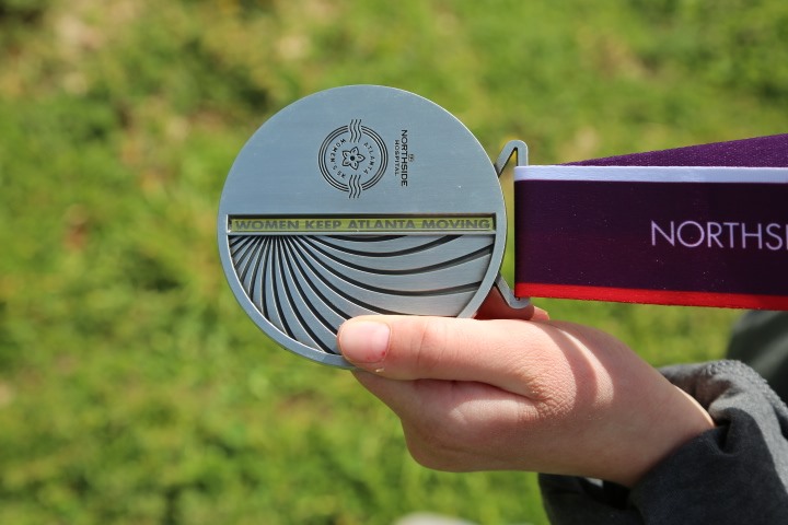 ATLtrackclub's tweet photo. 2021 Atlanta Women's 5K is officially a wrap! Photo album is up on FB.

Congrats on your #AW5K race from @weststride! 👏
Bring your race bib or finisher's medal in-store and save 21% off your purchase of $100 or more. Valid from now until April 27! https://t.co/qIoiRKD12N