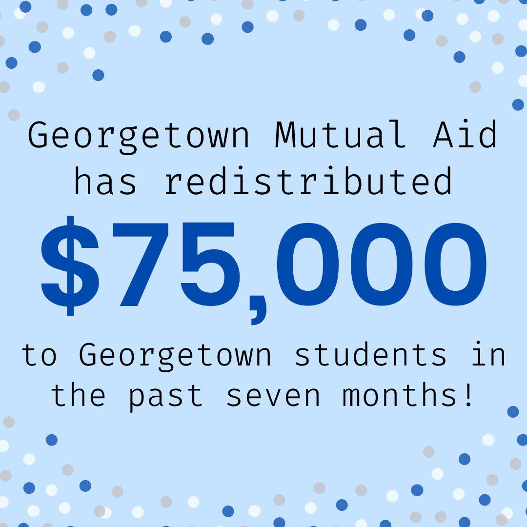 Happy Spring Break! Just here to give some brief updates as we recently hit $75k in redistributed aid. Thank you for your support and please consider donating to keep us up and running!