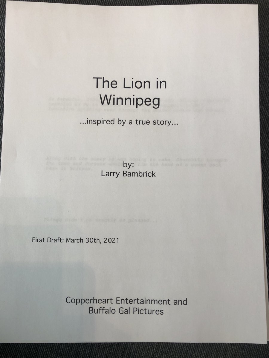 First draft of my first movie — now in the hands of producers! 50% relieved 50% full of dread. In all: interestingly different experience from writing a tv show. You have to answer all the damn questions!
