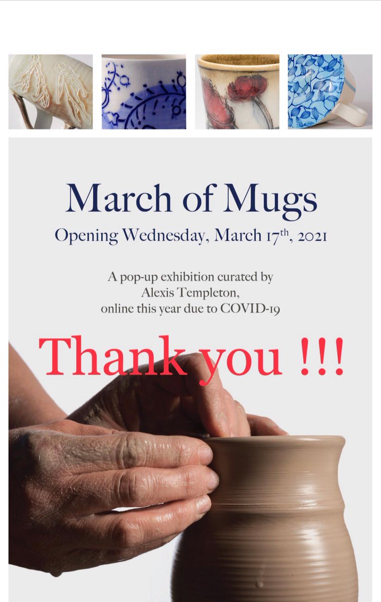 AlexisStudio's tweet photo. Thank you for such a successful March of Mugs Show! Wild chocolate from Brazil for this month's chocolate tasting flight! https://t.co/tw04giUbcl https://t.co/l1BYXD6KoH