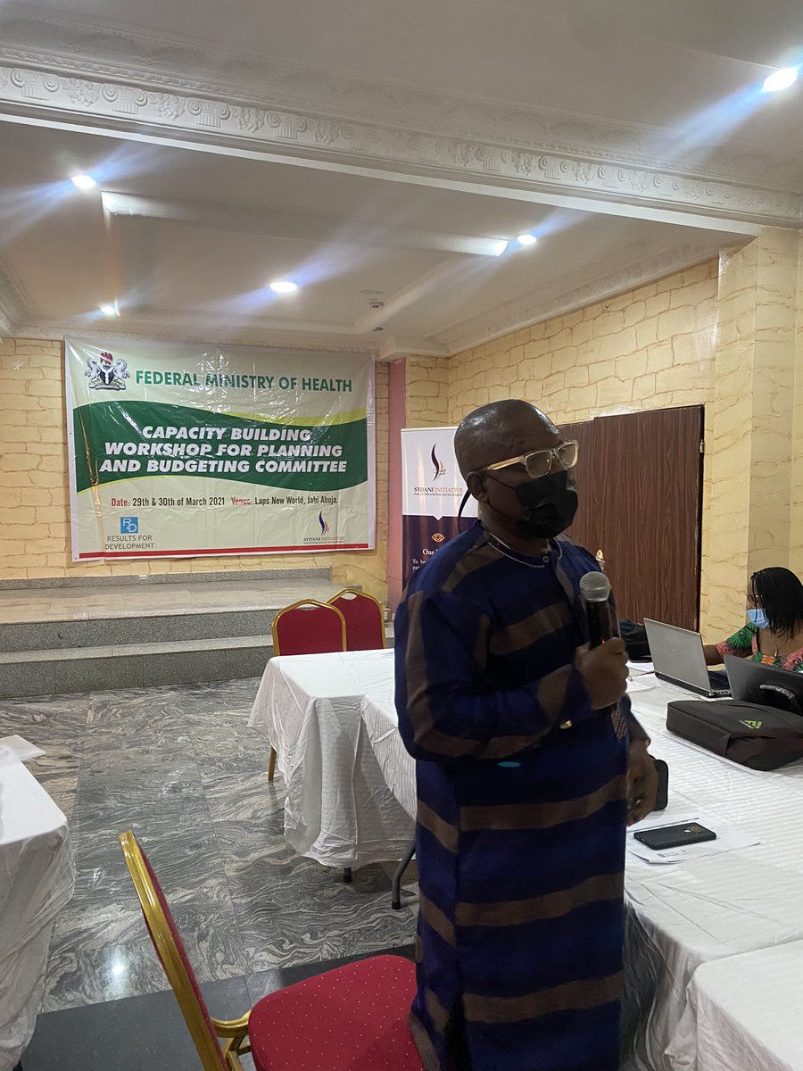 SydaniGroup's tweet photo. Capacity building workshop for the #Planning and #Budget Committee on KPI development, Ms. Excel, and budget performance monitoring supported by @results4dev @SydaniGroup
.
@Fmohnigeria @nighealthwatch @anthonyadoghe
#budgetperformance #healthoutcomes #healthcare https://t.co/kbB5bUtiC8