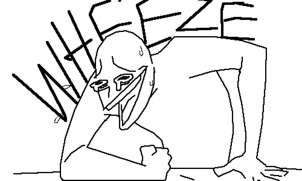 Мем рисунок мужик с кулаком