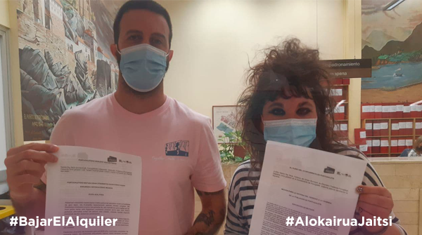 PortuDespierta's tweet photo. Alokairuaren prezioa💰arautzeko📝mozio bat erregistratu dugu, Europako hiri gehienetan gertatzen den bezala. Etxebizitza eskubide bat da, eta bermatu egingo dugu #AlokairuaJaitsi #BajarElAlquiler https://t.co/bnboGf3FzX