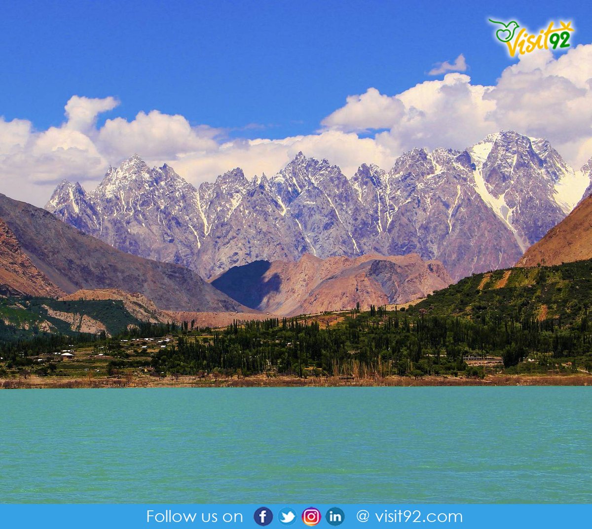 Visit_92's tweet photo. Attabad Lake is a lake located in the Gojal region of Hunza Valley in Gilgit−Baltistan, Pakistan. It was created in January 2010 as the result of a major landslide in Attabad.
#Visit92 #Booking92 #VisitPakistan #PromotePakistan #PIN92 #AttabadLake #Hunza #Pakistan https://t.co/kQD9GpE1AV