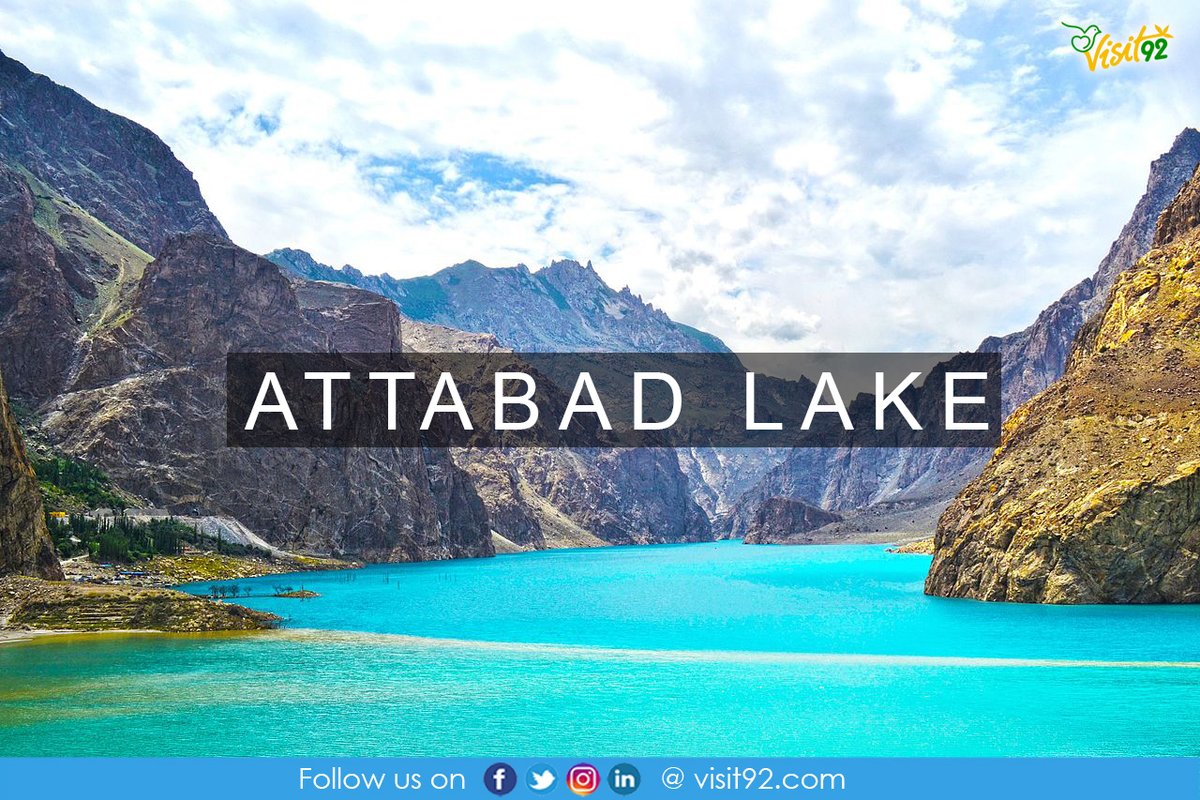 Visit_92's tweet photo. Attabad Lake is a lake located in the Gojal region of Hunza Valley in Gilgit−Baltistan, Pakistan. It was created in January 2010 as the result of a major landslide in Attabad.
#Visit92 #Booking92 #VisitPakistan #PromotePakistan #PIN92 #AttabadLake #Hunza #Pakistan https://t.co/kQD9GpE1AV