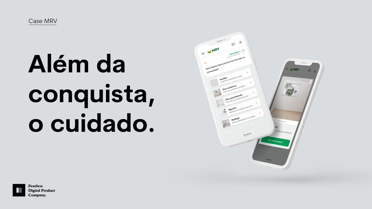 D3_Company's tweet photo. A MRV e a D3 uniram design e tecnologia para criar um produto digital que abre uma conversa transparente com o cliente que precisa de amparo.

 Confira mais sobre o case no nosso texto do Medium👇

✔️ https://t.co/7KTRfGkUn7

› #tecnologia #produto #design #digital #web https://t.co/XFix5dYZYE