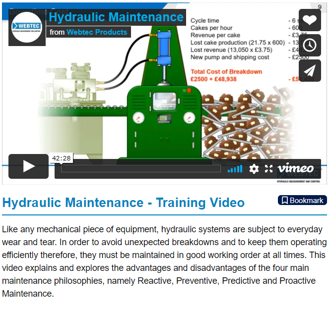 Webtec_Products's tweet photo. Visit to our booth at @hillhead Digital to watch our training video on 'Hydraulic Maintenance' presented by Steve Skinner.

https://t.co/LPjDwv9lgD

#HillheadDigital #exhibition #hydraulics #hydraulictraining #education https://t.co/rMmIAEhJr3