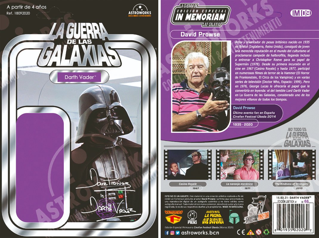 Archivo_007's tweet photo. Homenaje a David Prowse del Cinefan Festival Úbeda
y @astroworksbcn https://t.co/ICDVqwpKAY Darth Vader apareció en Casino Royale (1967)
#JamesBond #Úbeda #astroworks #davidprowse #darthvader #starwars #laguerradelasgalaxias #casinoroyale #Archivo007 #ClubArchivo007 https://t.co/gbsE2e2jjz