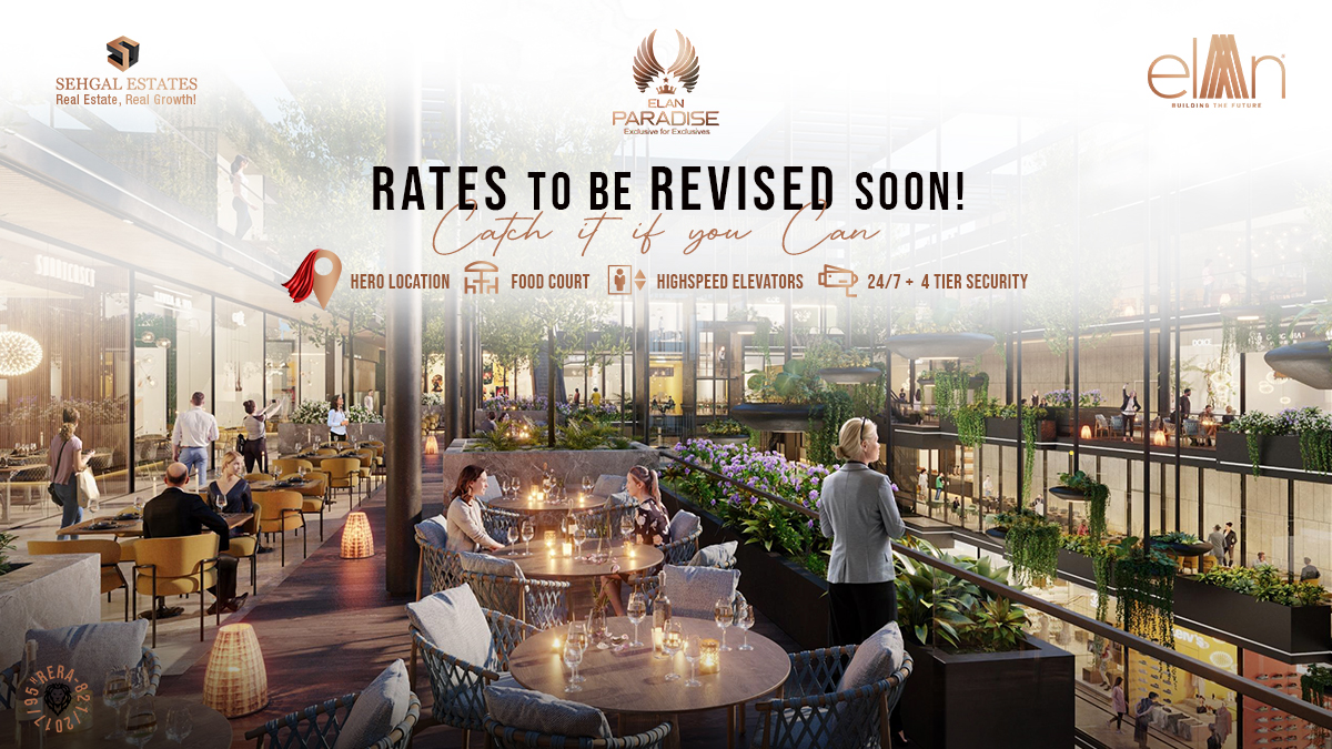 EstatesSehgal's tweet photo. Ladies & Gentlemen, the Unprecedented Queries for
ELAN PARADISE has made a path for it's first rates revision!
#RatesRevisingSoon #ElanGroup #ElanParadise #SehgalEstates #Elan #Gurgaon #elanparadisegurgaon https://t.co/Y5jPB7ZY4Y