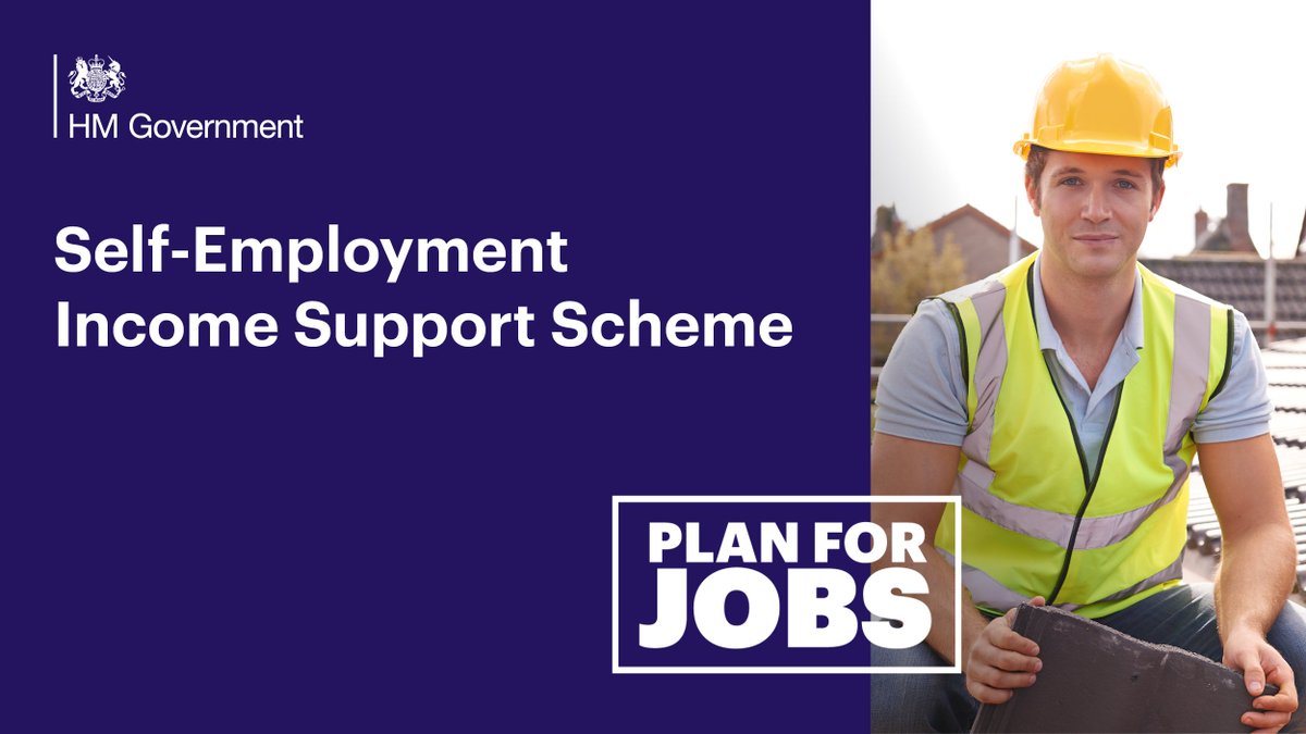 HMRCgovuk's tweet photo. Want to know more about the fourth Self-Employment Income Support Scheme (SEISS) grant? Go to https://t.co/oFsngOrqVM to check if you’re eligible and prepare for claims opening late April. 

https://t.co/zMmPzKD1UW https://t.co/I7m5mCDVpy