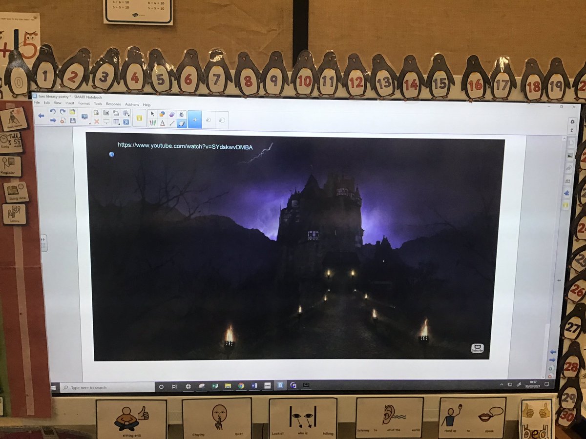 LarkHallPrimary's tweet photo. Here is how Albert class wrote our poem. We used a haunted house video to prompt our ideas and filled in a grid about what we could see, hear, touch and how it made us feel. We then used these words to create a poem together! #lhucel #lhalbert https://t.co/4bizS6G64h