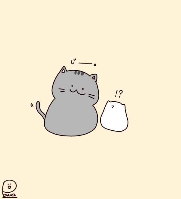 もち猫のtwitterイラスト検索結果