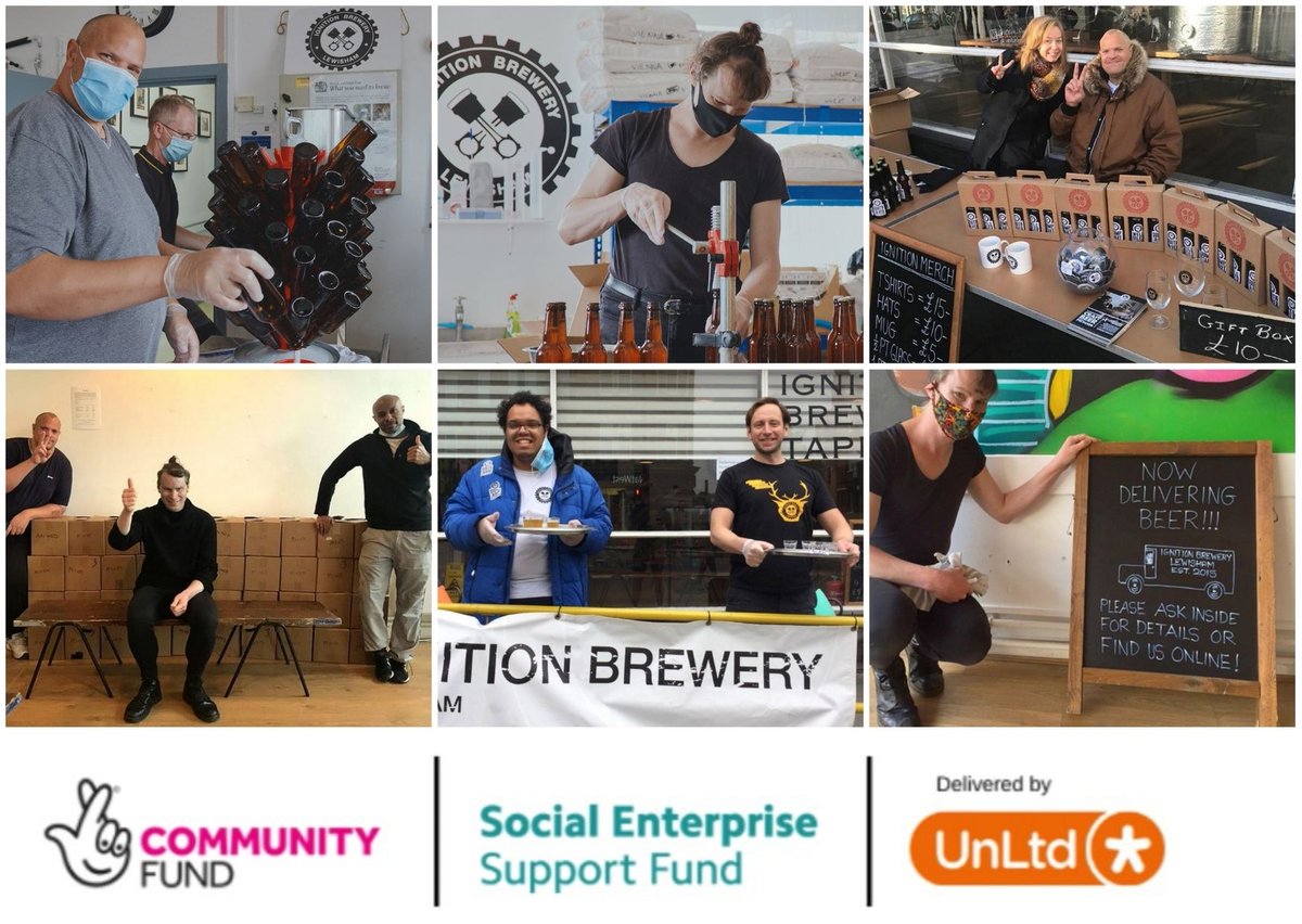 Huge thanks to Social Enterprise Support Fund whose funding, distributed by @UnLtd, helped us meet the challenges of Covid-19 with continued support to our team & the development of our work within the community. Thanks also to @TNLComFund for making it possible. #sesupportfund