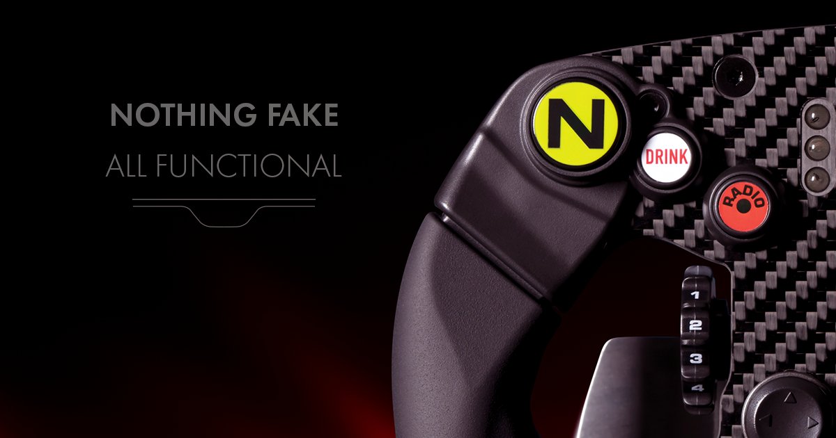 Real to the touch. #OwnTheRace