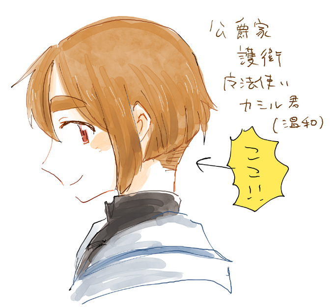 おかっぱ男子のtwitterイラスト検索結果
