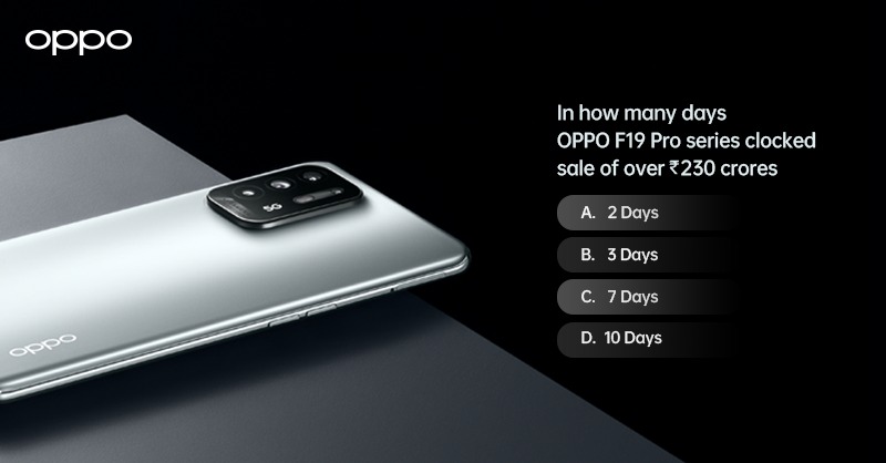 And the contest comes to a close today.. Answer this last question about the love India showcased to the F19Pro Series..🙌💯

RT this and answer with #FlauntYourNight &amp; #OPPOF19ProSeries.. 

Winner announcement coming sooonnn..! 💥🌟