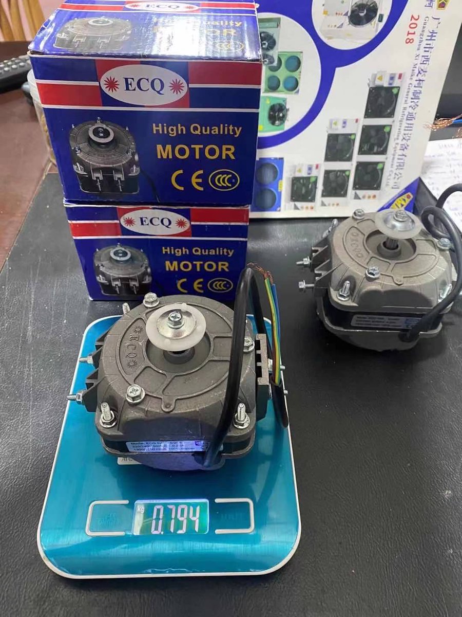 feedback of Pole shaded motor from customer