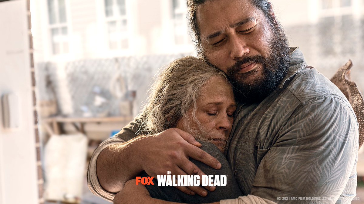 FOXtvUK's tweet photo. Sometimes we all just need a Jerry hug. ❤️

#TheWalkingDead continues Monday at 9pm on FOX. https://t.co/NTYRjUwa87