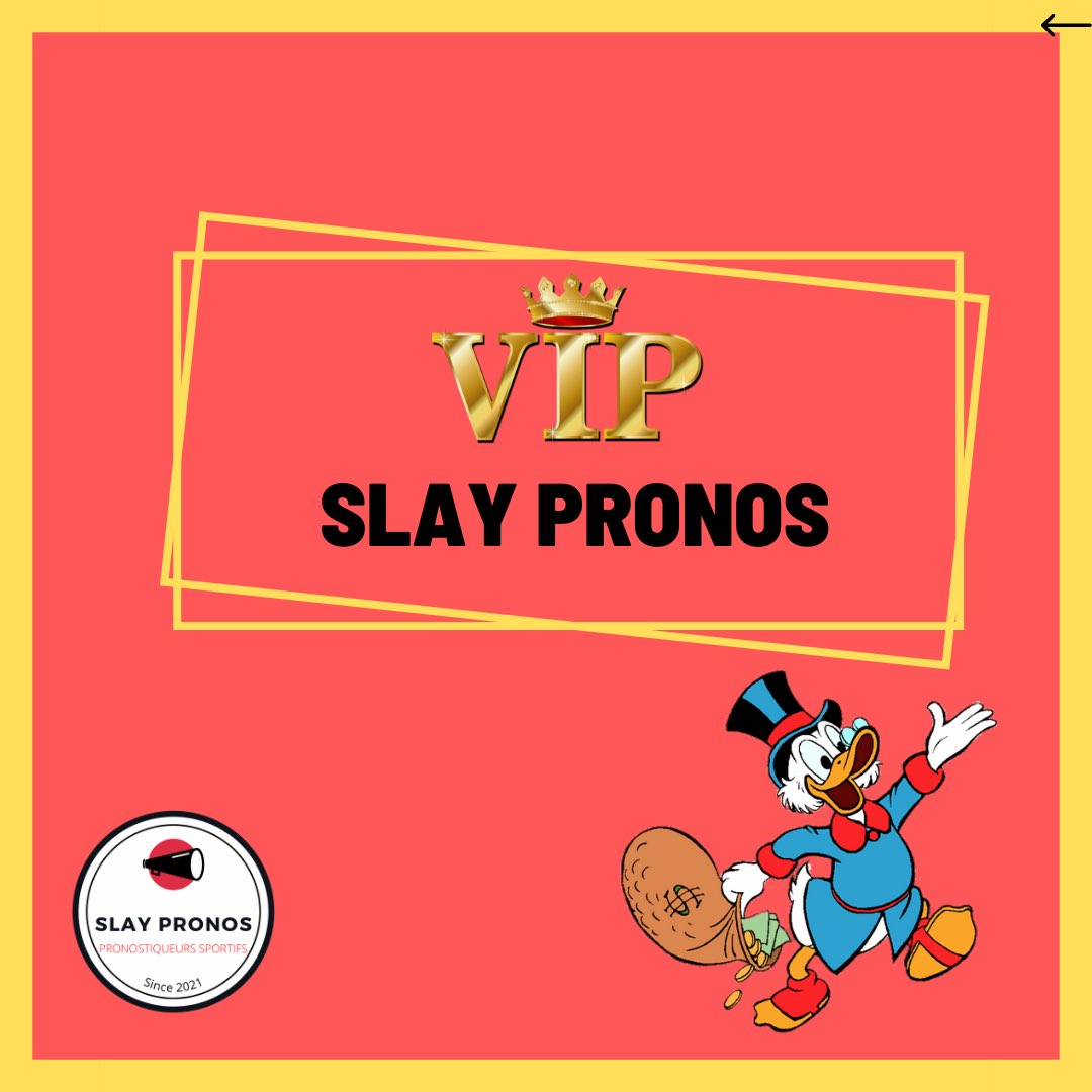 PronosSlay's tweet image. 🚨 Annonce VIP 🚨
*
Le voici enfin ! 🔥
*
Cela fait longtemps qu’on bosse sur le projet et on est heureux de vous annoncer qu’on lance notre VIP ! 🍾
*
Intéresse ? Envoie nous VIP en privé !

#foot#football#ldc#championsleague#lol#vip#pronos#pronostiques#mbappe#neymar#psg