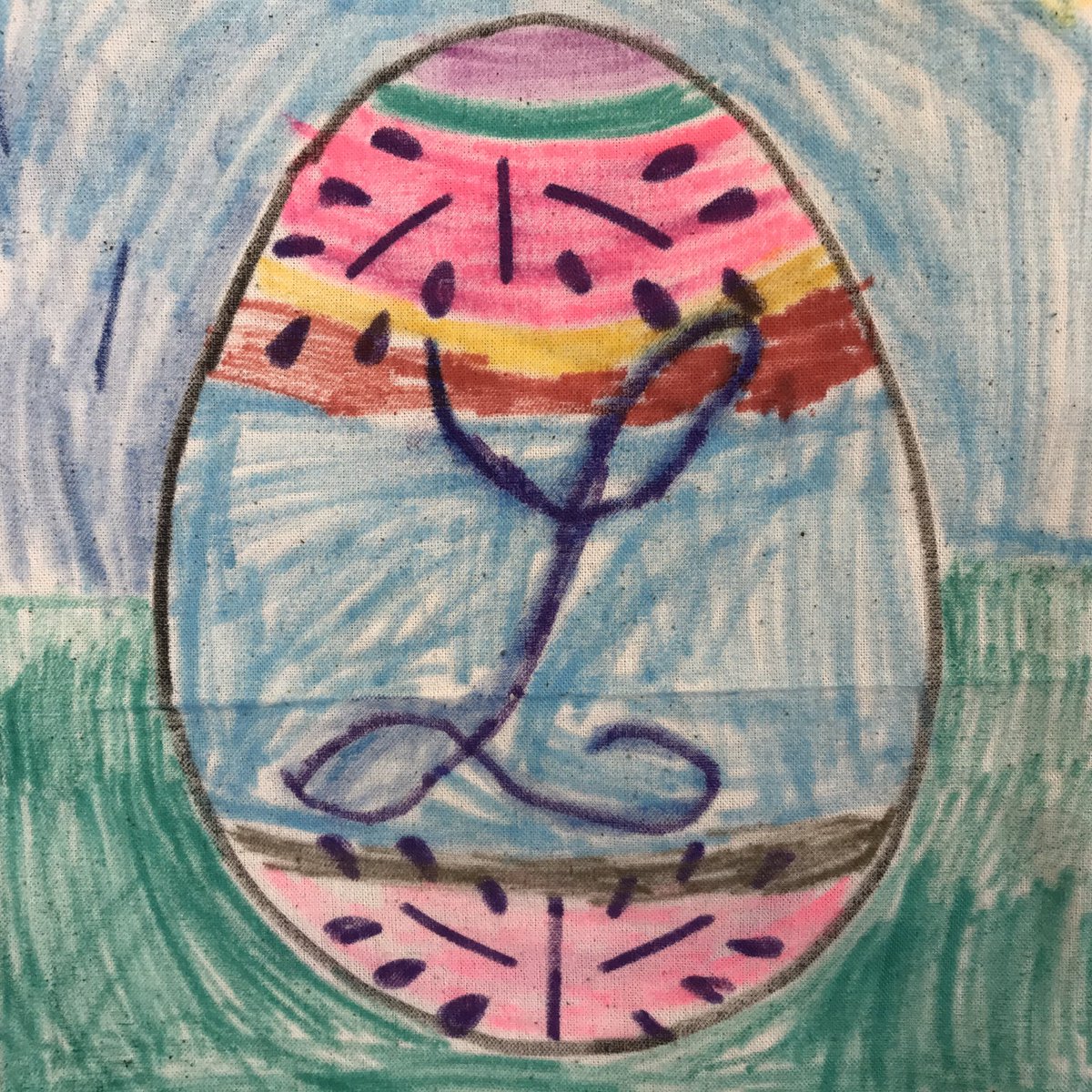 LudgroveArt's tweet photo. Easter egg collection preparations underway in the Sixes this morning. https://t.co/6hFu7FfYwU