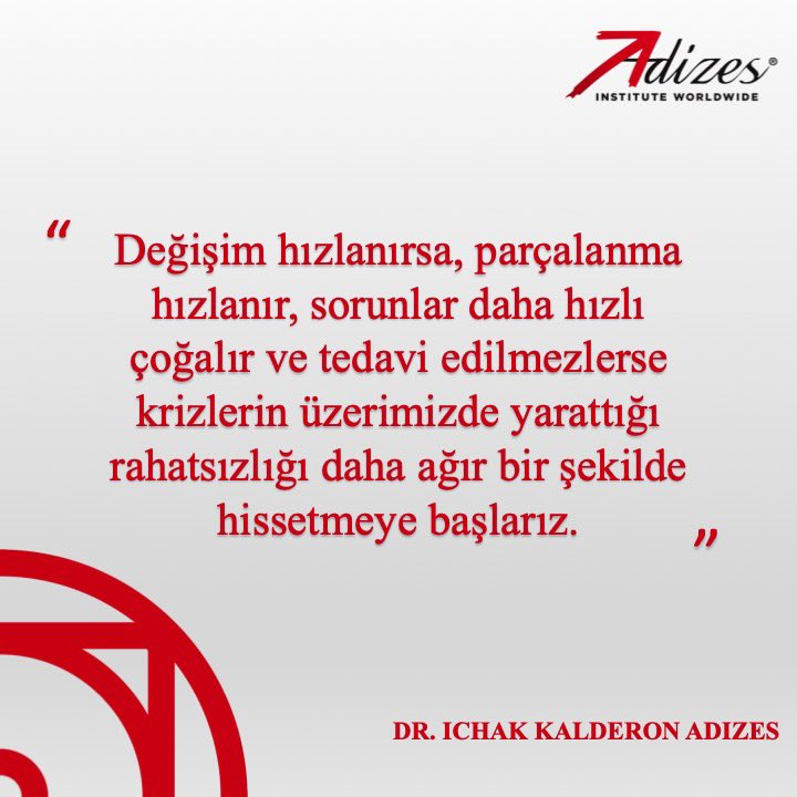 AdizesT's tweet photo. #yönetim #performans #strateji #adizesinstituteturkey #adizesinstitute #drichakadizes #adizes #familybusiness #ailesirketi #kriz #adizesacrosseurope #adizestürkiye #adizes_management #adizes_institute #adizesconsulting #adizesmethodology #kriz #paei #ik #insankaynakları https://t.co/sh61a13rPP