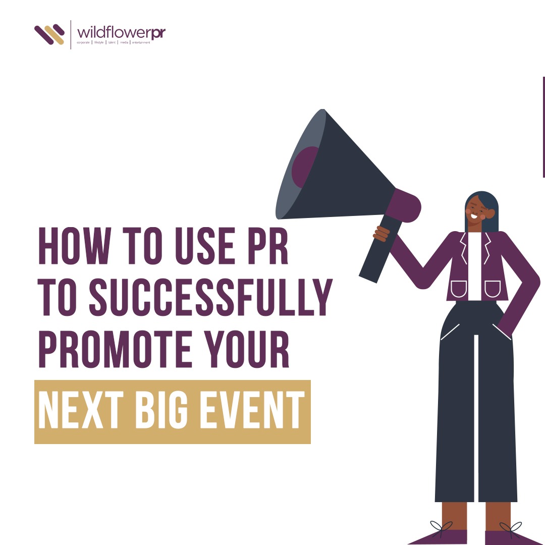 WildFlowerPR's tweet photo. Good events don’t just happen; they require intensive planning and a successful public relations promotion to get the word out, create interest, and compel action.

Swipe left for tips on how to use PR to successfully promote your next big event.
.
.
#eventpromotion #wildflowerpr https://t.co/eI1faKeLNS