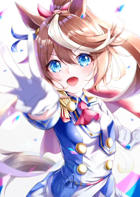 #今月描いた絵を晒そう 
ウマ娘ドハマりしました? 