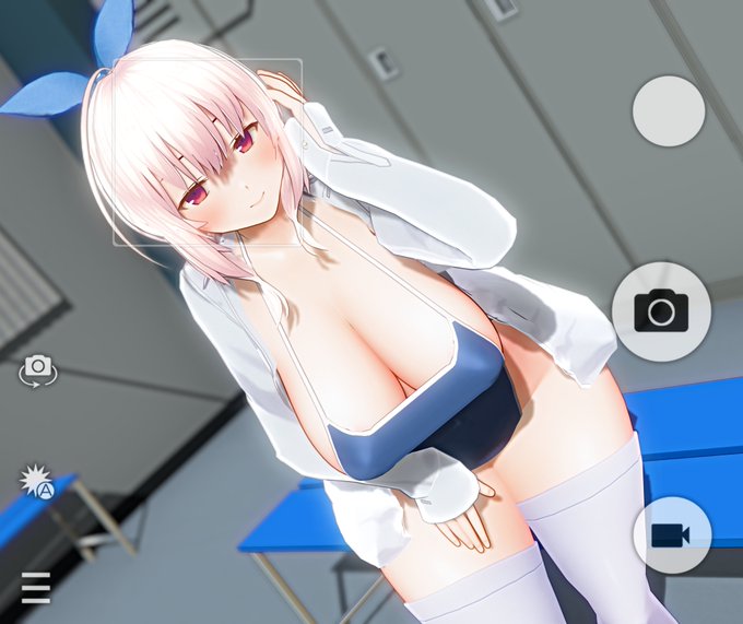 #カスタムスク水の日
#COM3D2
下着じゃなくて水着だよ👙📸 