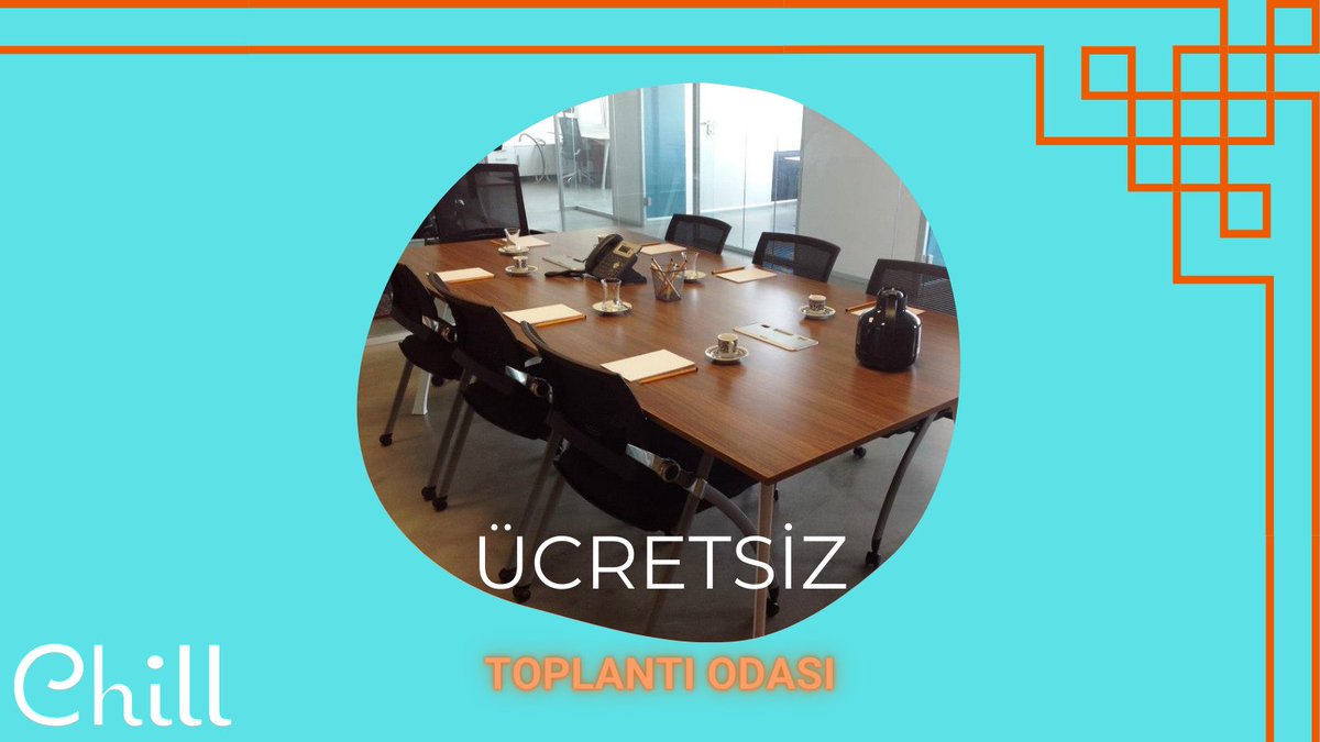 office_chill's tweet photo. Ücretsiz 1 saatlik toplantı odası 🎉
Yapman gerekenler 📢
İstediğin lokasyondan ortak çalışma alanı için rezervasyon yap 🗓
Lokasyondayken bir fotoğraf çek 🤳
Fotoğrafı Chill’i etiketleyerek sosyal medya hesabında paylaş 🛎
Ücretsiz toplantı odası kazan, istediğini kullan! https://t.co/AMvwP8MIMx