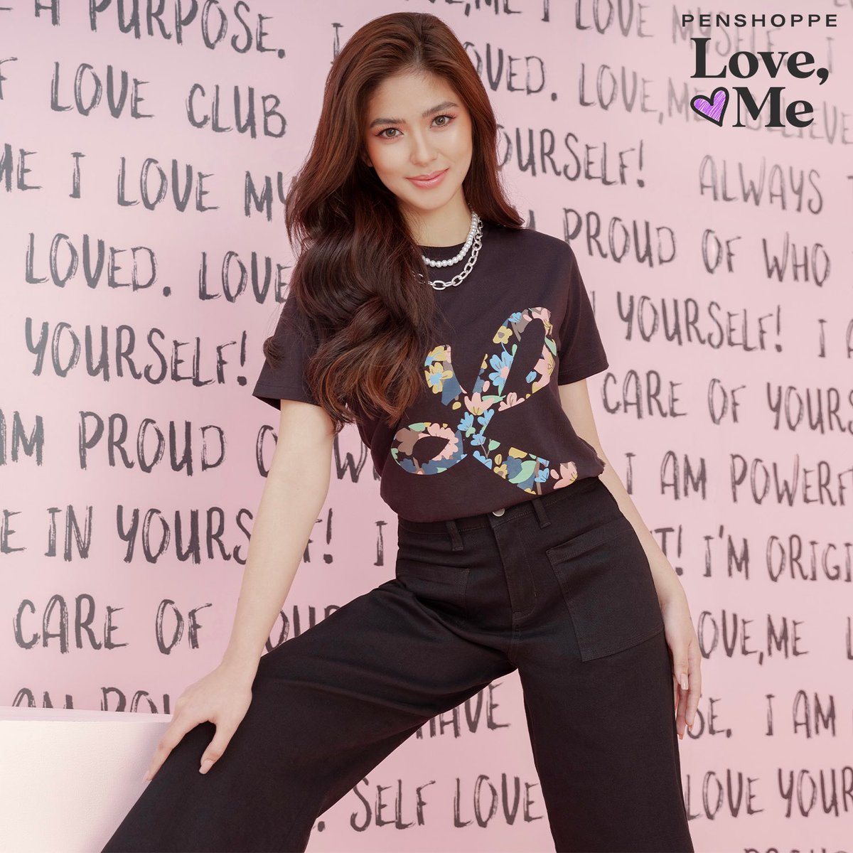iamAndalioLoisa's tweet photo. #PENSHOPPELoveMe 💕 @PENSHOPPE 
Love, Me tee... Php 499 
Wide leg jeans... Php 999 
Items are available on https://t.co/AoP2q6Ks17
Penshoppe flagship store in Shopee,
Lazada and Zalora ✨ https://t.co/qMOAO8ysMw
