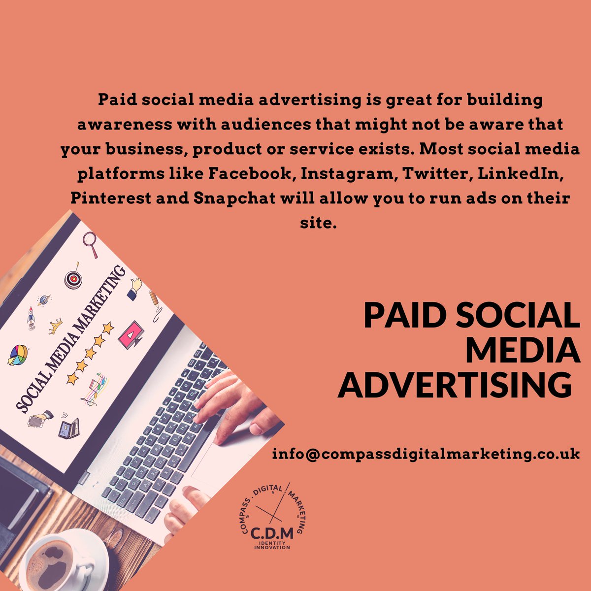 CompassDigital3's tweet image. Are you using Paid Social Media Advertising for your business? We often hear many mix reviews about paid SMM so here's our take on it... If done rightly its great for your business's Social Media presence. 

Time to hop on the bandwagon and start investing in paid social ads!