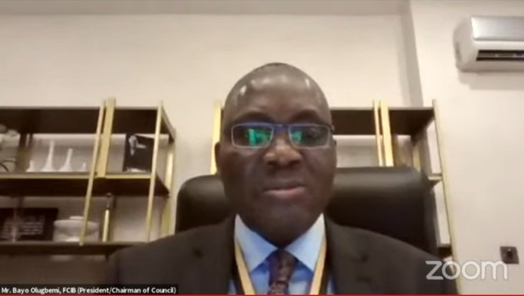 cibnigeria's tweet photo. Mr. Bayo Olugbemi, FCIB, President @cibnigeria made know in his opening remarks that the Syllabi  will help to equip and nurture strong value of talent in the banking industry.

Join us Live on YouTube @ https://t.co/zuITagDtqP

#CIBNCares
#CIBNNSL 
#banking https://t.co/cQxeES4crV