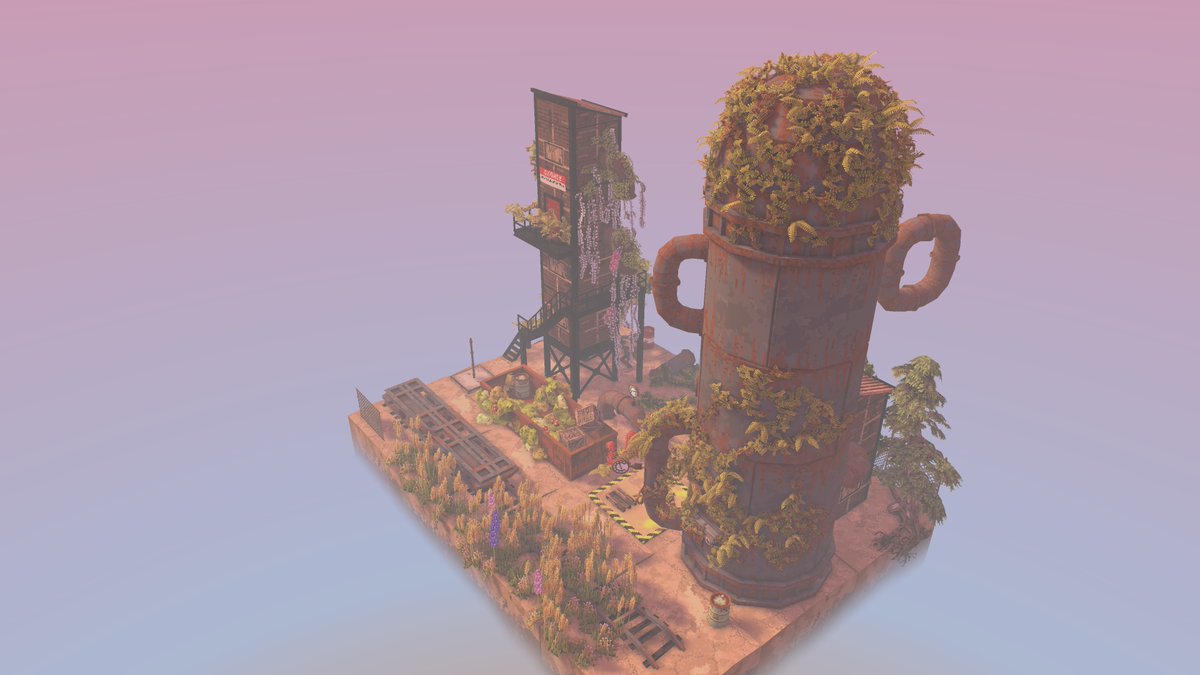 #CloudGardens

Nobody knew what was left in the catalytic cracker when the factory shut down, but some plants thrived on it.