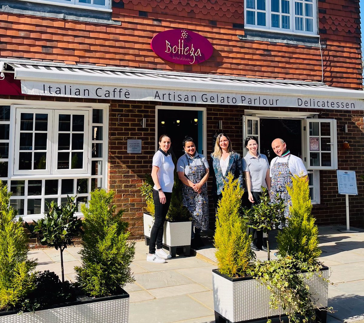 We are very pleased to be back and welcoming you all with our Italian food and refreshments!
The sun is shining brightly so a perfect time for some authentic &amp; homemade Italian Gelato! Come and say hello! 👋 
☀️🍧🍦🥤🥗🍕🌤🌸🌷
#italiancafe #gelato #waffles #tenterden #LoveCoffee