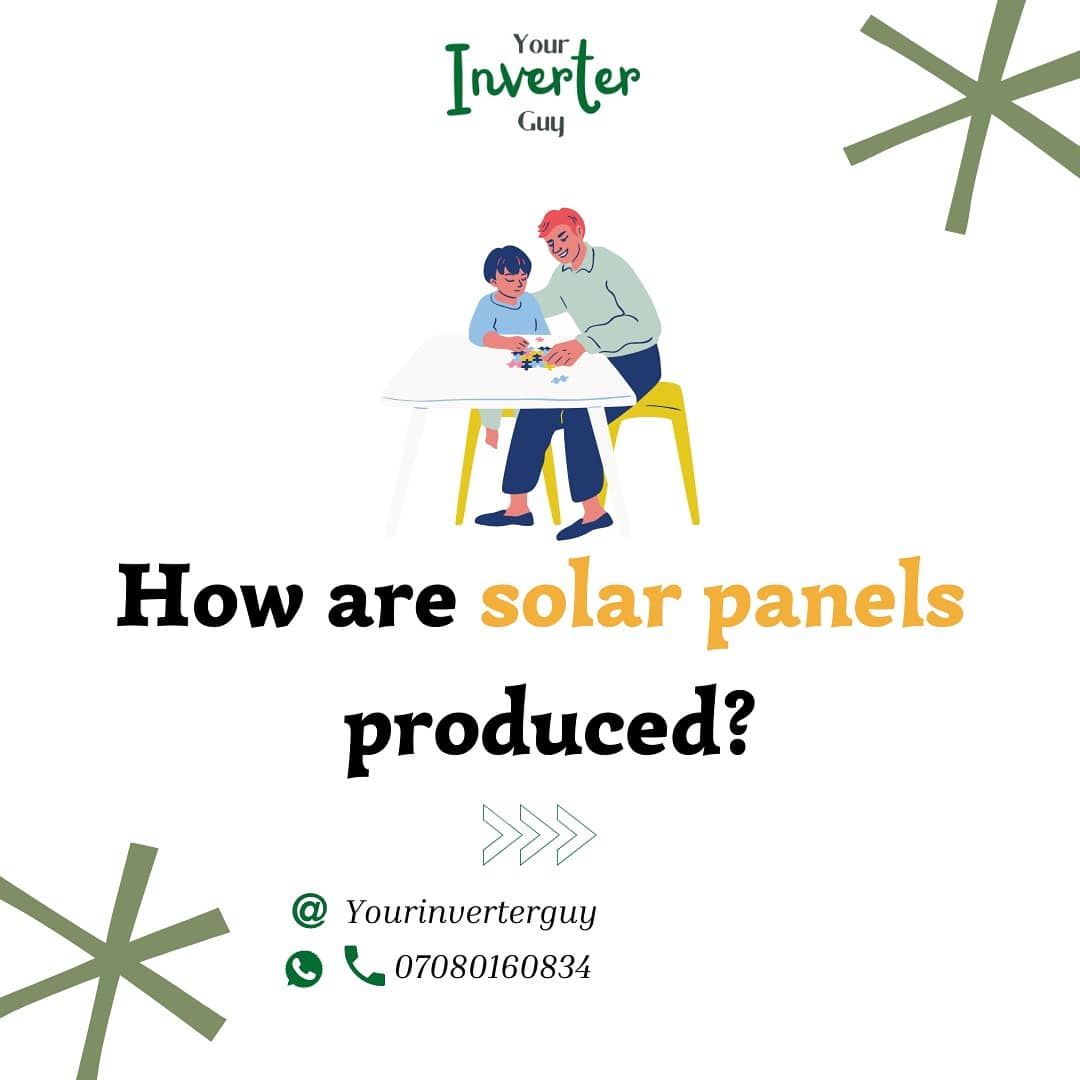 yourinverterguy's tweet photo. Today's Tip is on How Solar Panels are produced.
Enjoy the read.

Kindly RT https://t.co/mHKH53fFfp