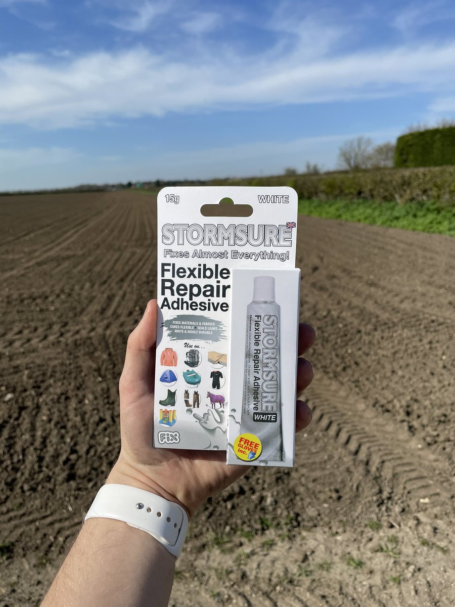 White Flexible Repair Adhesive goes live on the website today! 
stormsure.com