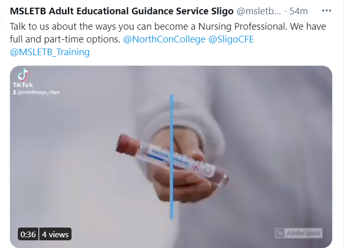 AEGAIreland's tweet photo. The AEGs providing lots of great information regarding Adult Education pathways and much more …. @WAEGS_WC @msletbaegs @LWETB_Guidance @GuidanceDonegal @dicaegs1 @LeitrimGuidance @AdultEdNenagh #trainingpacks #information #events . https://t.co/c7gCLIUBCW