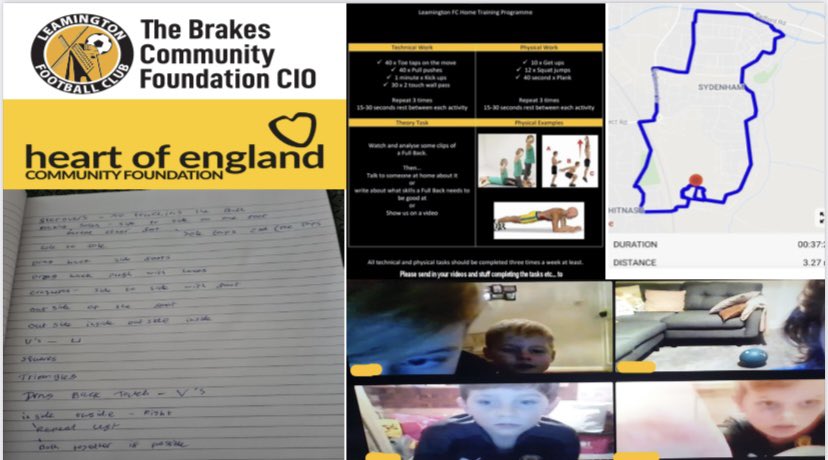 A selection of activities going on with our <a href="/HoECF/">Heart of England Community Foundation</a> project at the moment. Socialising through zooms, quizzes, physical activity and more...
#PhysicalActivity #HealthyLiving #mentalhealth #wellbeing