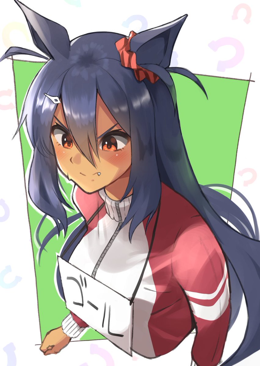 #今月描いた絵を晒そう 
ウマ娘らくがきが無限に生まれた 