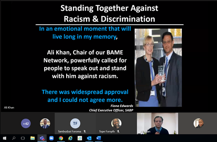 RukwezaChica's tweet photo. Thanks to our Network Chair's amazing leadership.
@AliKhan_SABP We thank you for all that you have done.

Thank you for sharing your own story. Your resilience shines through. #WRESExpert #Compassionate #Leadership

@sabpNHS is definitely on the right path. ❤️💙💚 https://t.co/cf47X4HZzk