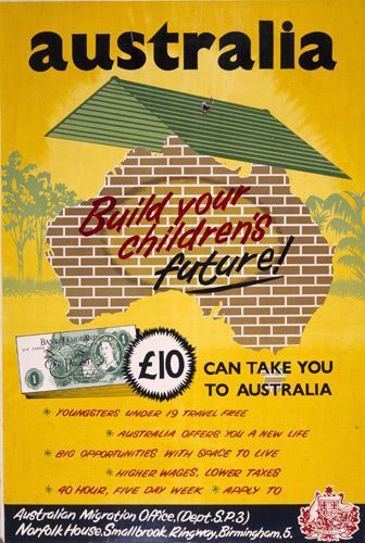 JohnMasonIntl's tweet photo. Move to Australia for just £10 – ‘The Story of the Ten Pound Pom’ https://t.co/5iJsZBIcYl https://t.co/Sr9etoS9XE