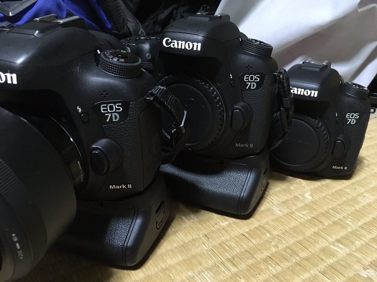 yukizakura_sako's tweet photo. お仕事でも使うので、３台目をお迎えした。
最近の中古は綺麗ねぇ…
#canon
#EOS7DMarkⅡ https://t.co/oKb24YlVoE
