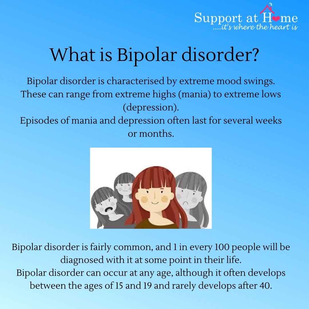 Support_at_Home's tweet photo. Today is World Bipolar Day. We want to help spread awareness and encourage people to talk about mental health. 

If you are struggling with your mental health, dont suffer in silence. #LetsTalkBipolar https://t.co/NgHk75ZQG4